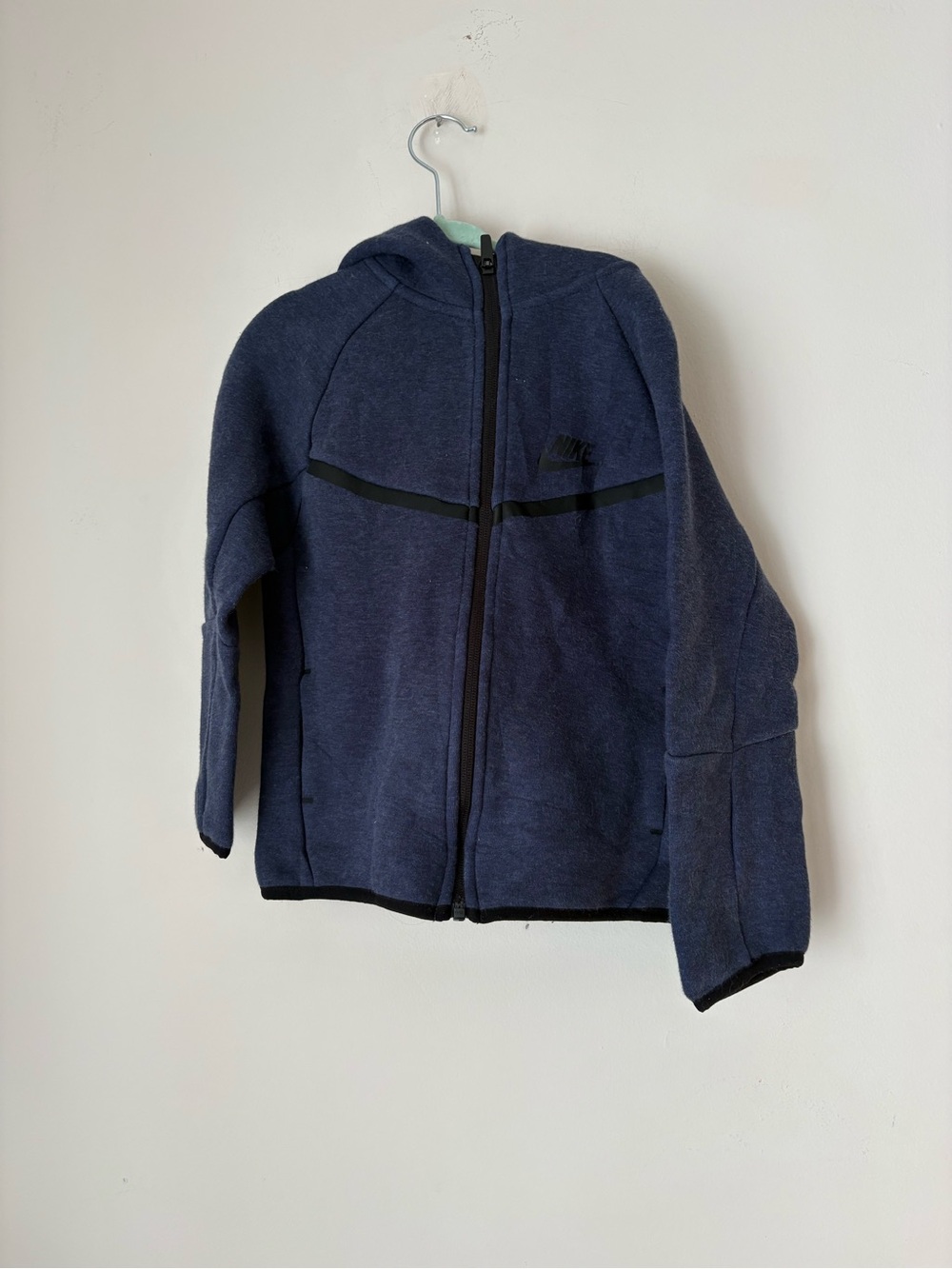 Nike Tech  Kids' Navy Full‑Zip Hoodie Jacket 6-7 Yrs